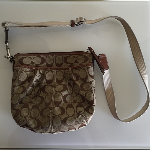Coach brown crossbody