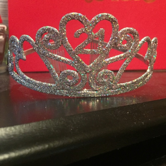 21st birthday sparkly crown!