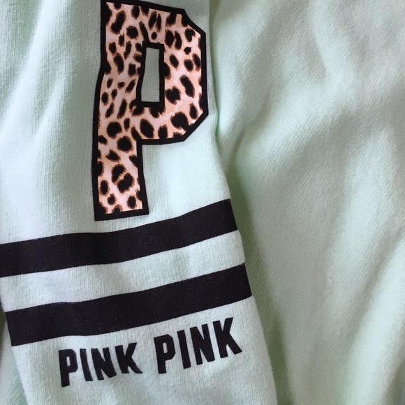 Vs Pink mint green sweater - Picture 2 of 4