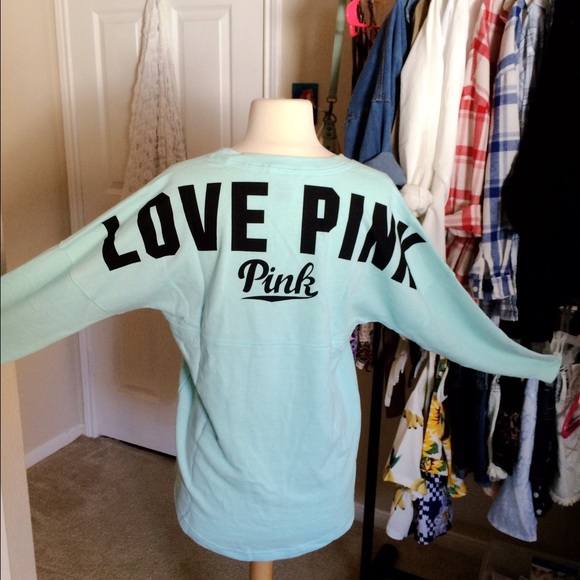XS Victoria's Secret Vs Pink Varsity Crew - Picture 2 of 4