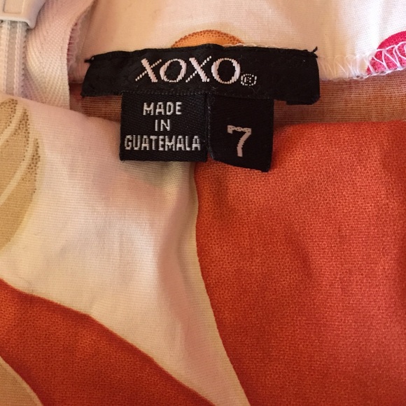 XOXO strapless floral summer dress - Picture 3 of 4