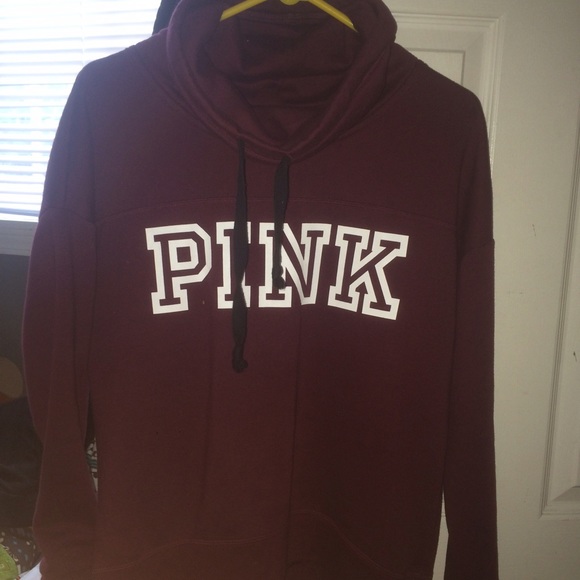 Maroon sweater from Pink