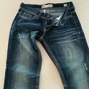 Bke payton straight leg jeans