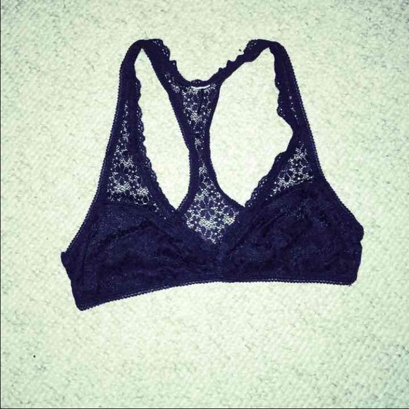 Black bralette NWOT
