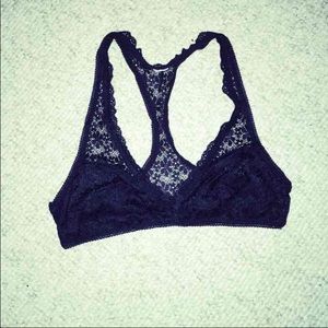 Black bralette NWOT