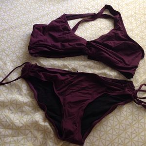 Cheeky plum bikini