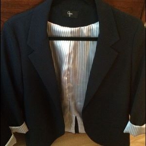 Aqua Blazer - Navy - Size Large
