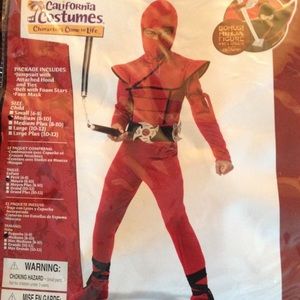 Red Ninja costume
