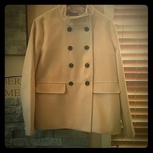 Old Navy Cream Pea Coat