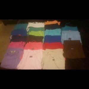 Scrub pants and tops