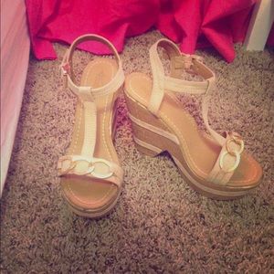 Wanted Chained Wedges Size 5.5