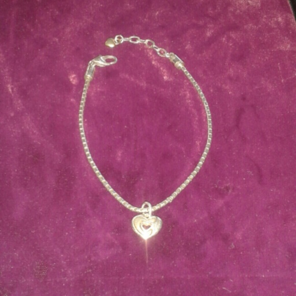 Brighton Golden Heart Anklet