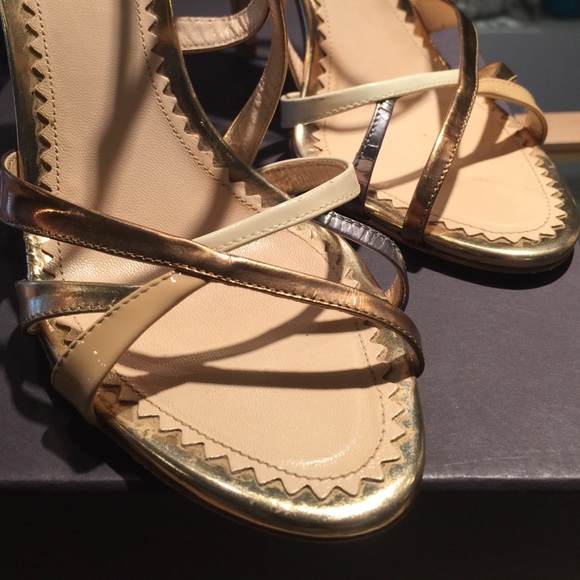Prada gold and silver shoes - Picture 4 of 4