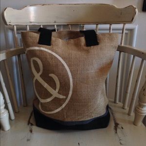 Burlap Tote