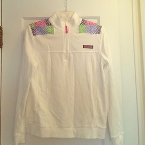 Vineyard Vines Neon Patchwork Shep Shirt