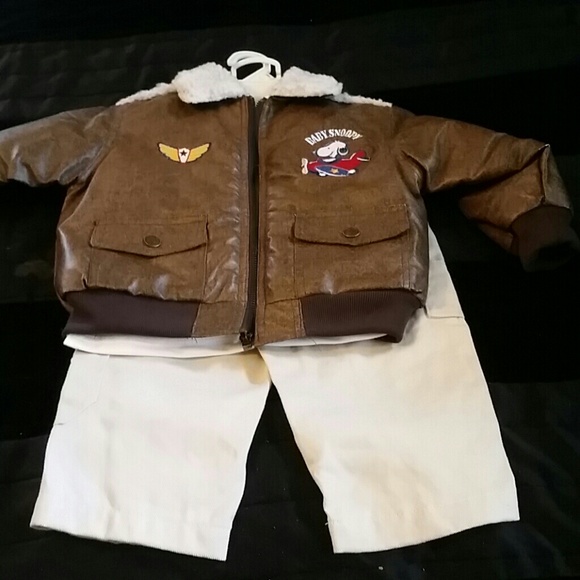 Brand new Snoopy jacket,shirt and pants