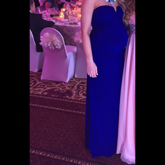 Beautiful royal blue dress