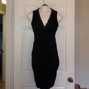 Cache cocktail little black dress