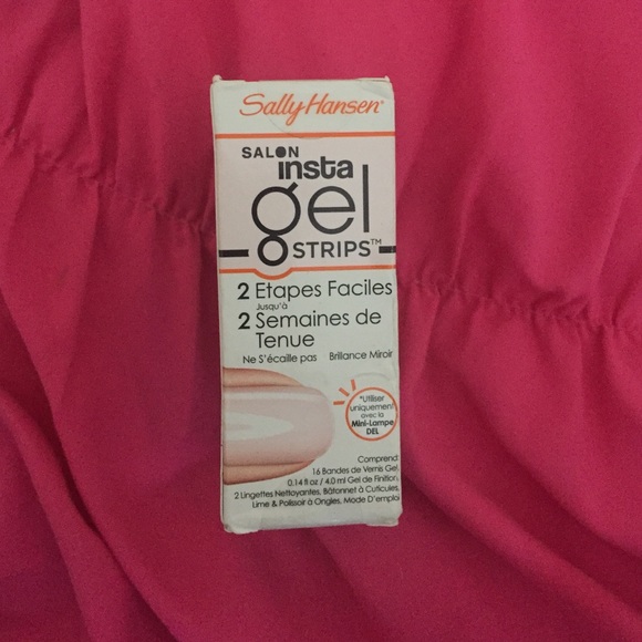 Gel nail strip