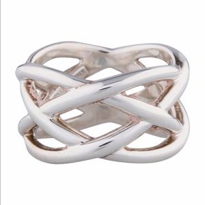 Tiffany's Celtic knot ring. 100% authentic