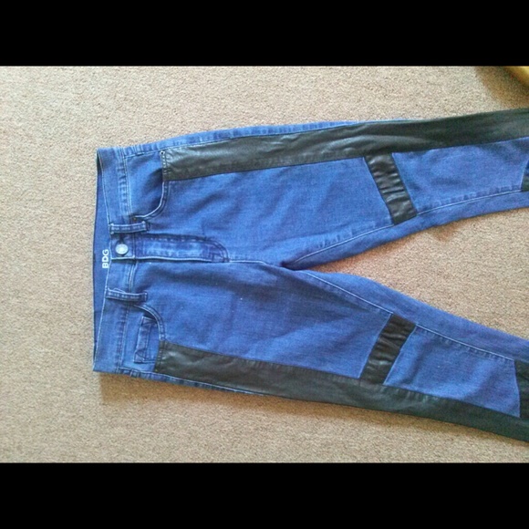 BDG HIGHWAIST VEGAN LEATHER PANTS - Picture 2 of 3