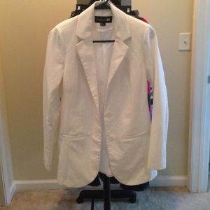 White blazer