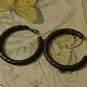 Brown lia Sophia earrings