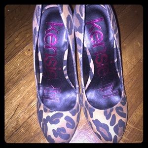 leopard print Kensie Girl heels
