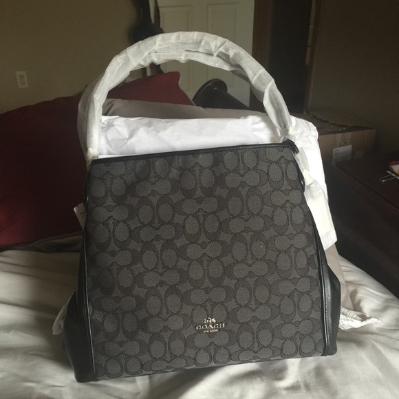 Black Coach Tote
