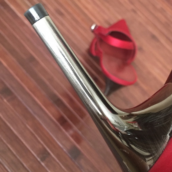 Paolo red high heel - Picture 3 of 4