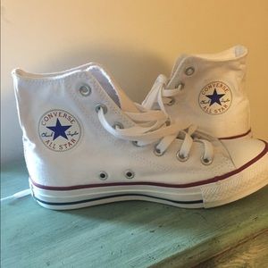 White high top converse