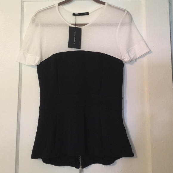 Zara Tops - Brand new Zara corset colorblock top. Size M