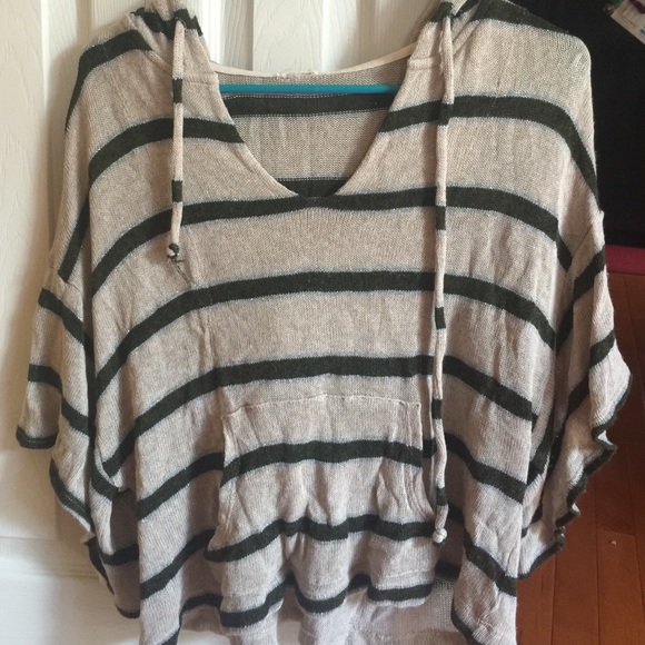 LA Made poncho type top