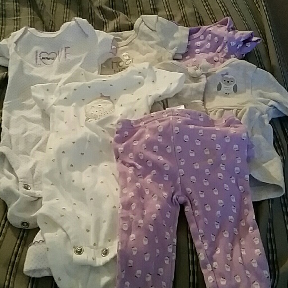 🚫BUNDLED🚫Hoot Hoot I'm cute set for Newborns