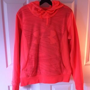 Under Armour orange hoodie