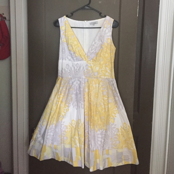 Yellow summer dress