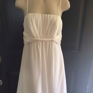 Off white wedding style dress