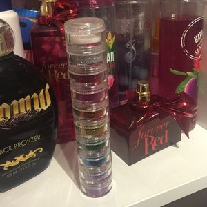 Set of 10 color body glitter