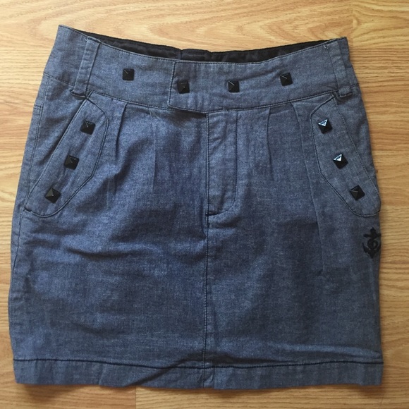 Obey denim skirt