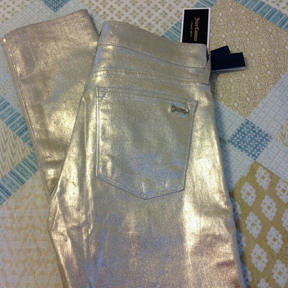Gold Juicy Pants