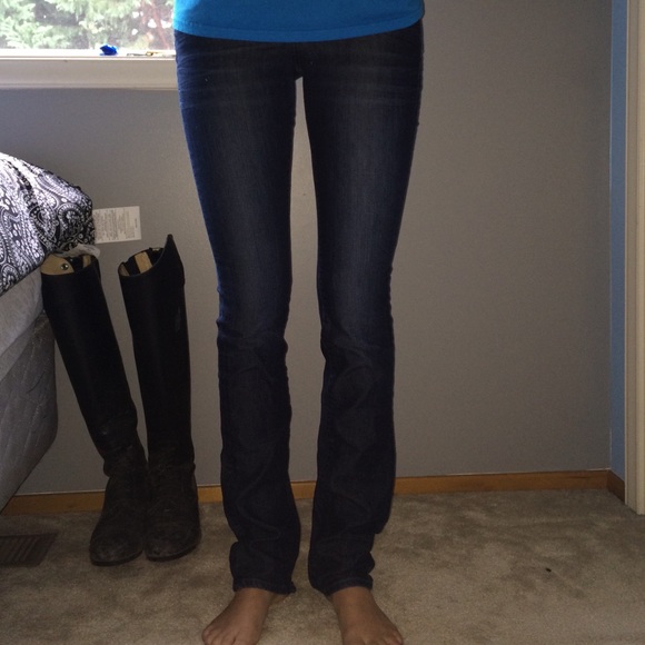 Paige -blue heights low rise skinny legs