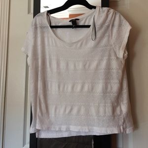 H&M Aztec patterned crop top.