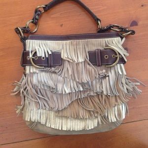 AUTHENTIC Coach Fringe Handbag