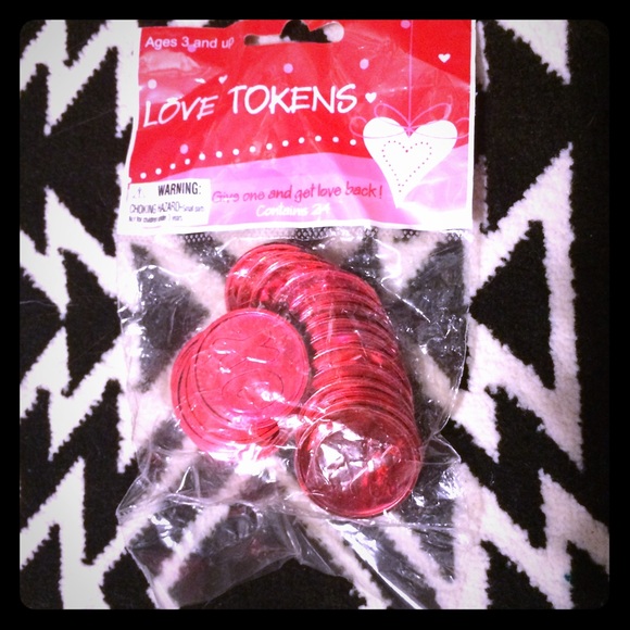 Valentine's love coins
