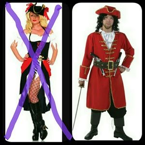 Men's Halloween pirate costume