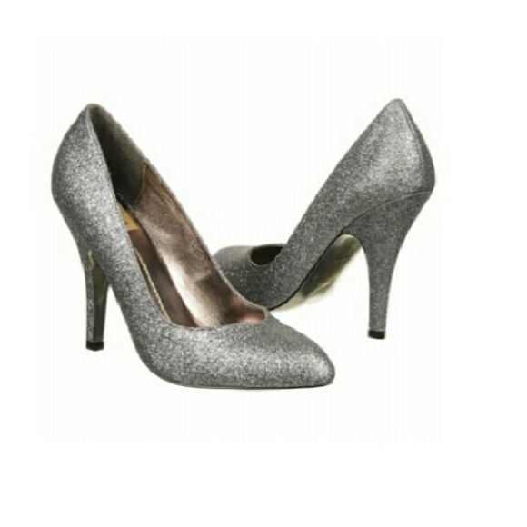 DV by Dolce Vita Silver Glitter Pumps