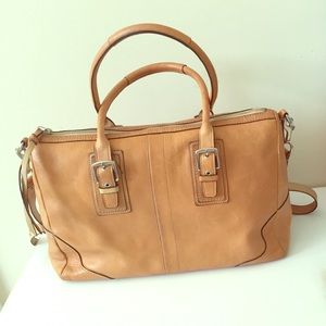 Exquisite Coach leather briefcase