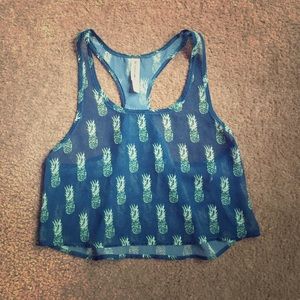 Are you craving for a pineapple, sleeveless top?