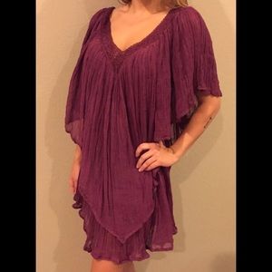 Jen's Pirate Booty / Poncho Villa Tunic / Burgundy