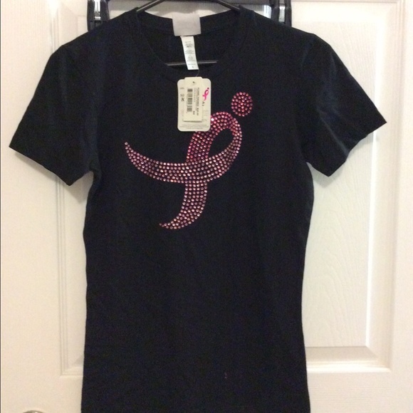 Susan G Komen Bling Breast Cancer October shirt